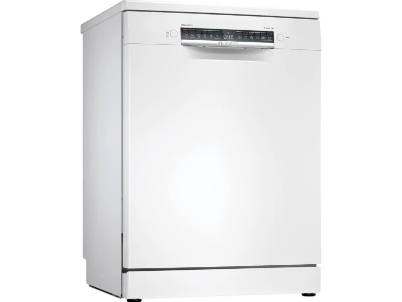 Bosch Serie | 4 SMS4EMW06E - Opvaskemaskine - Wi-Fi - Niche - bredde: 60 cm - dybde: 55 cm - højde: 81.5 cm - hvid