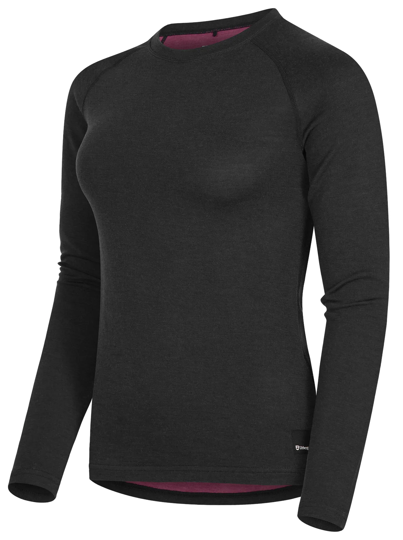 Urberg Merino-Bamboo Base Layer Top Wmn Black/Purple