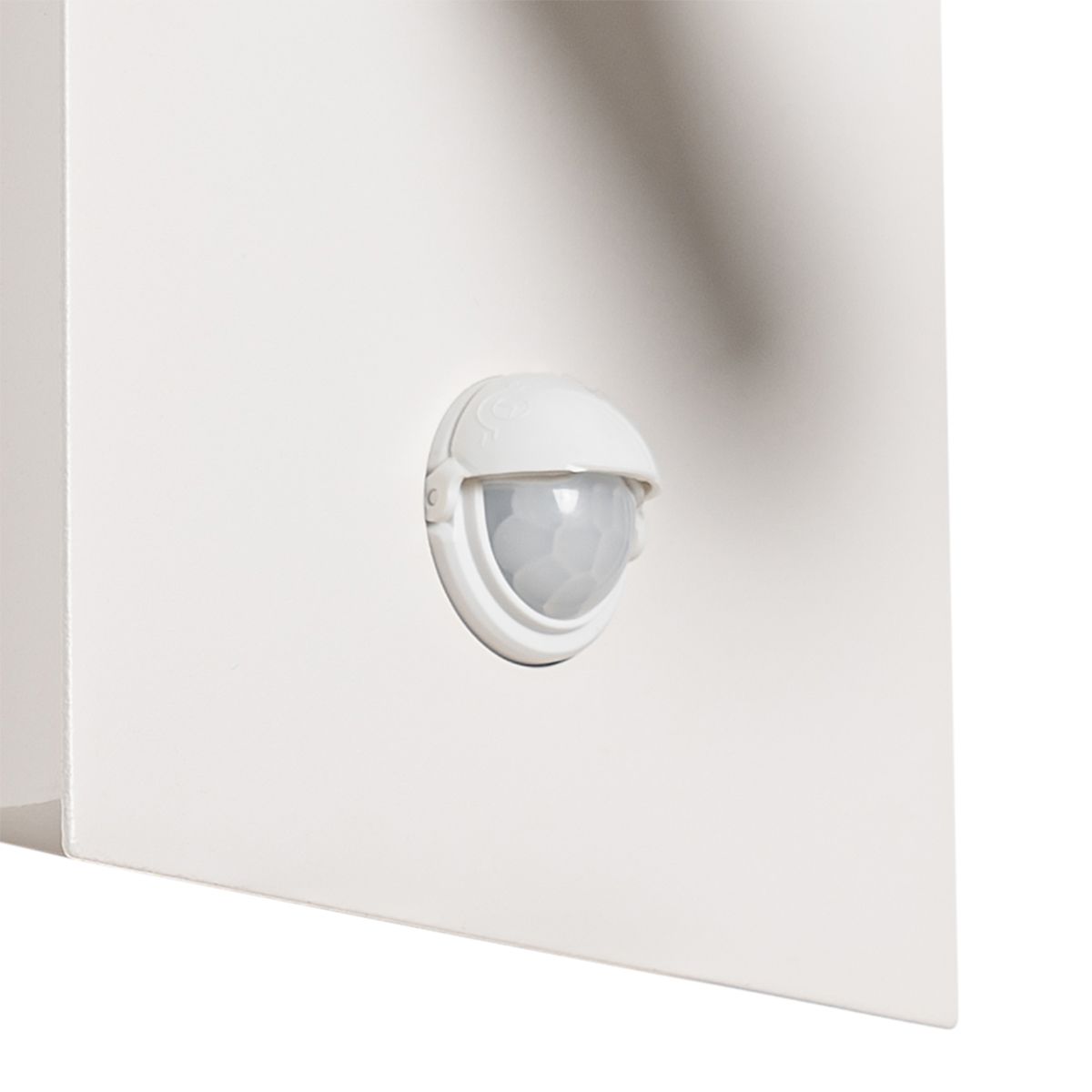 Buiten wandlamp wit incl. LED IP54 bewegingssensor - Simon