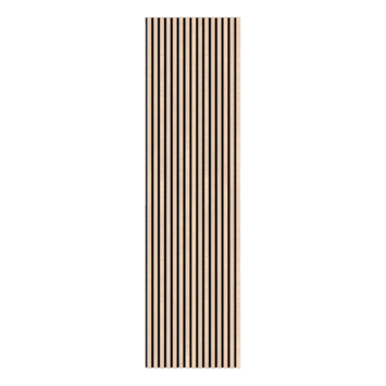 Lattenwand 260x52,6 cm essen, dikte 22 mm
