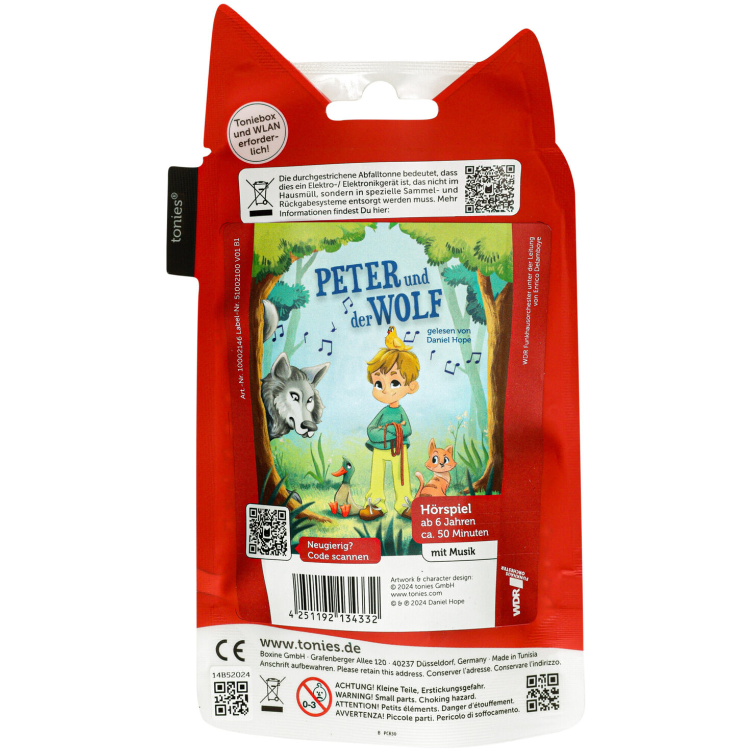 tonies Peter und der Wolf - Peter und der Wolf (Deutsch)