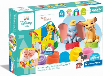 Clementoni - Soft Clemmy Disney Legetøj - Simba Og Dumbo