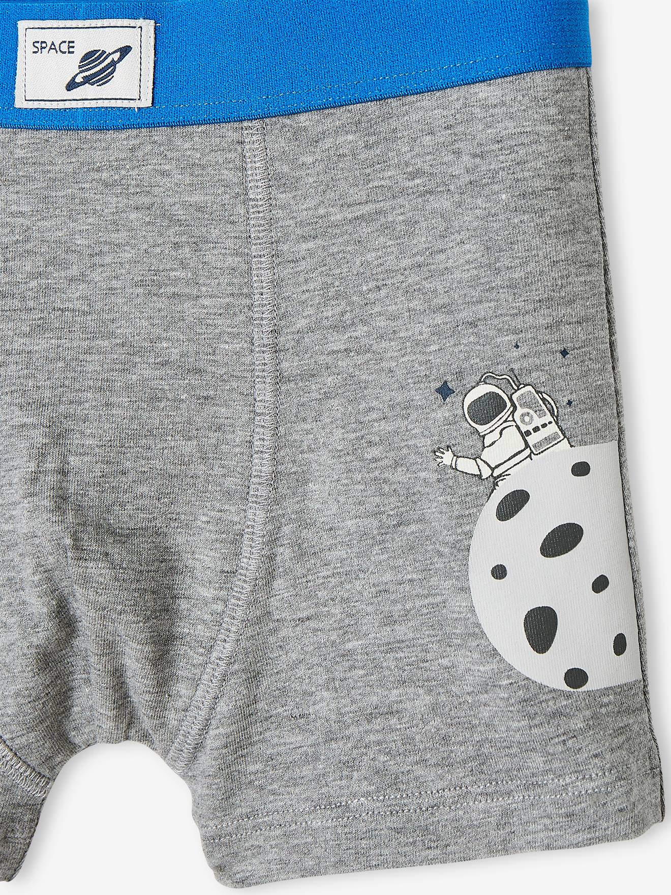 Conjunto de 3 cuecas boxer elásticas 