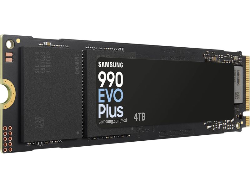 Samsung SSD 990 EVO Plus NVMe M.2 2280 NVMe 4000 GB M.2 2280-Solid State Drive mit 4000 GB