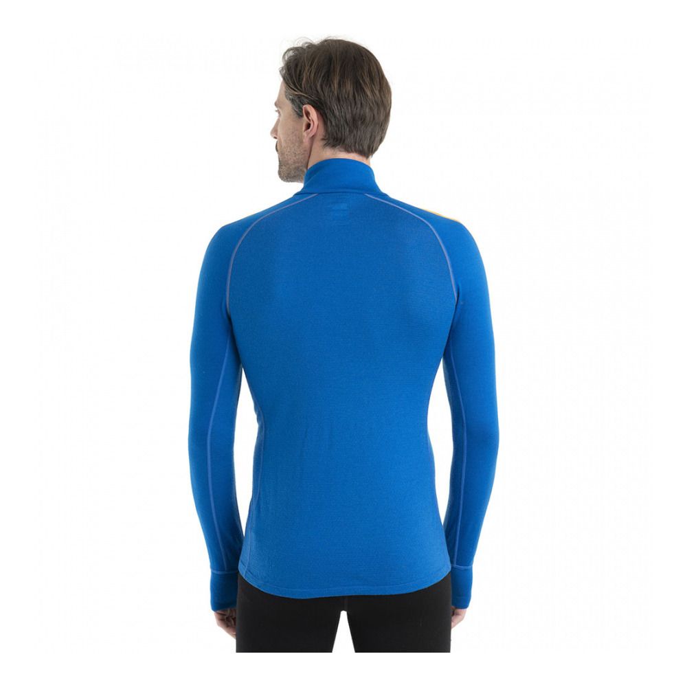 Icebreaker ZONEKNIT 260 - Sous-couche Homme lazurite/solar/cb