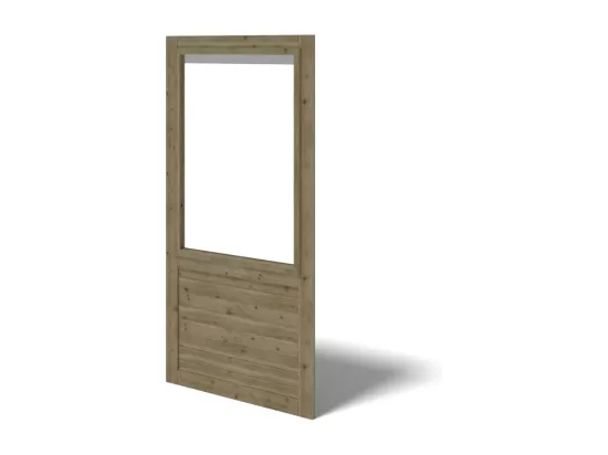 Pergola de jardin 4,04x4,04m avec panneaux - traité - ALT126 - ALTANKA