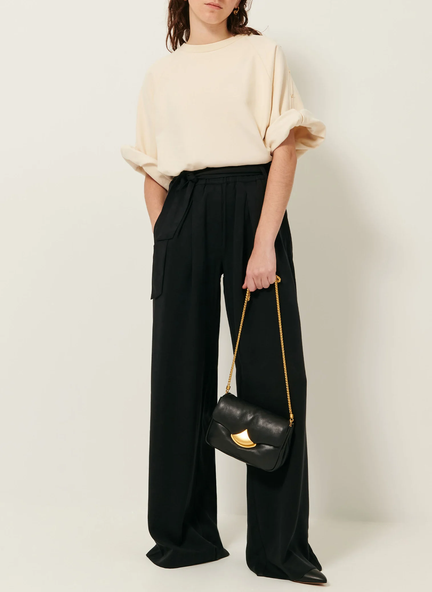 RIM - Pantalon large| Noir