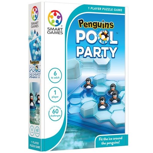 Smart games puzzelspel pinguïns zwemfeest