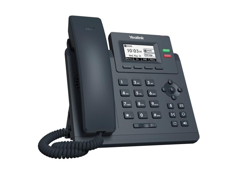 Yealink Tischtelefon SIP-T31P Grau SIP Tischtelefon von Yealink