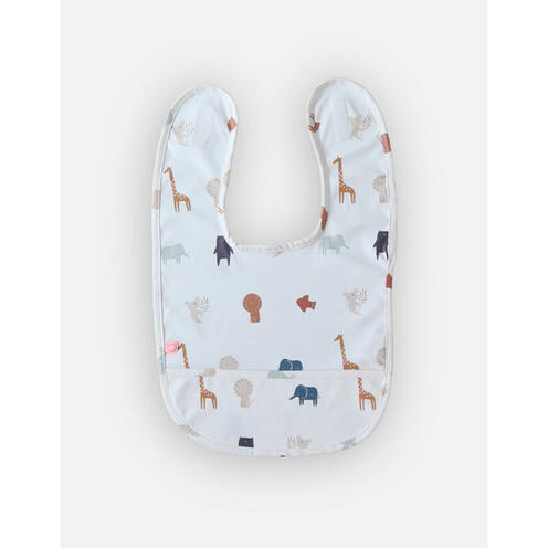 Mix & Match Bavoir Toile cirée Safari - NOUKIE 'S