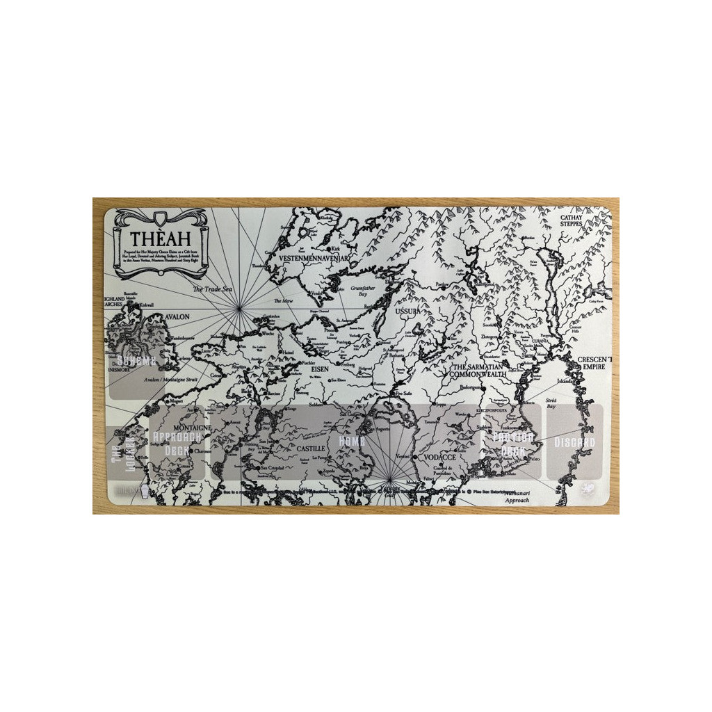 7th Sea: City of Five Sails – Instructional Playmat