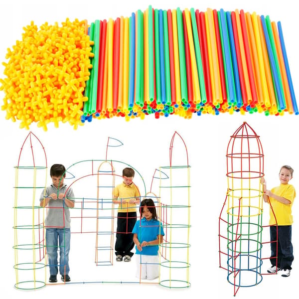 Fort Building Kit 408 Deler - Byggesett for Barn - Lag Former