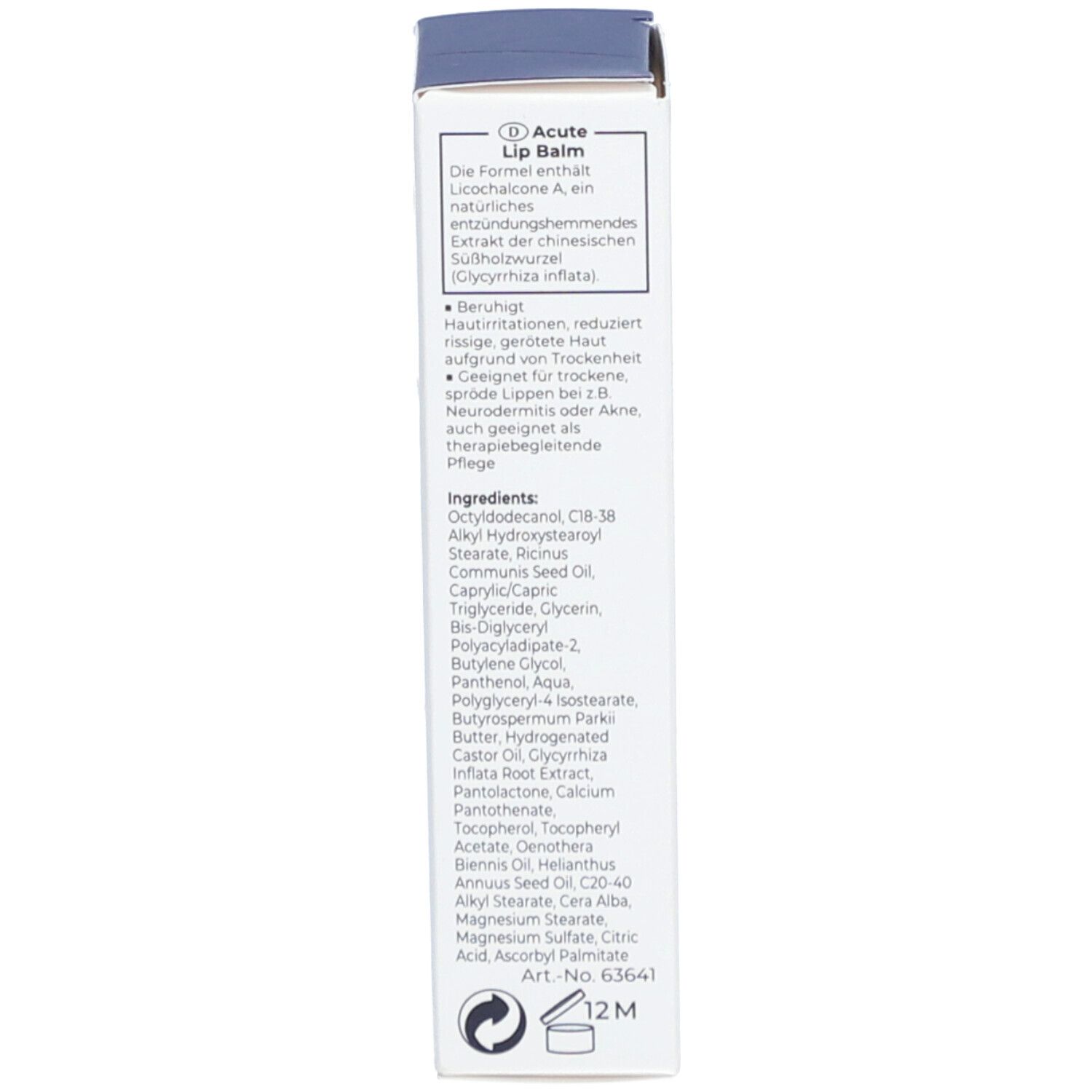 Eucerin Acute Lip Balm – Heilungsfördernder Lippenbalsam für trockene, rissige und aufgesprungene Lippen - jetzt 20% sparen mit Code 