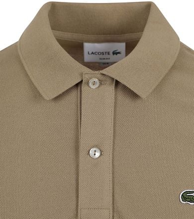 Lacoste Poloshirt Pique Beige PH4012-CB8 kopen