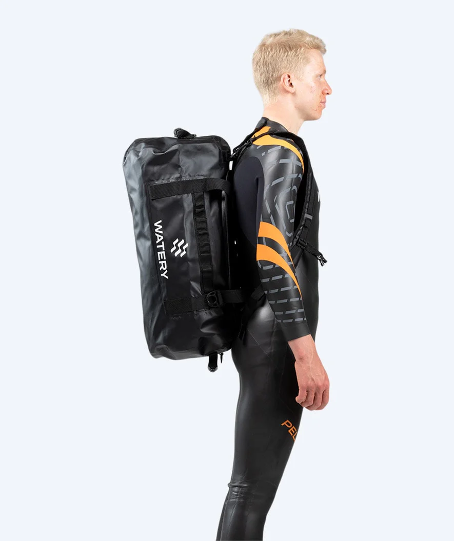 Watery vandtæt duffle taske - Swim 50L - Sort