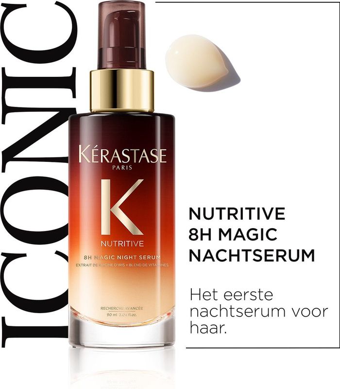 Kérastase Nutritive 8H Magic Night Serum - Voedend Haarserum - 90ml