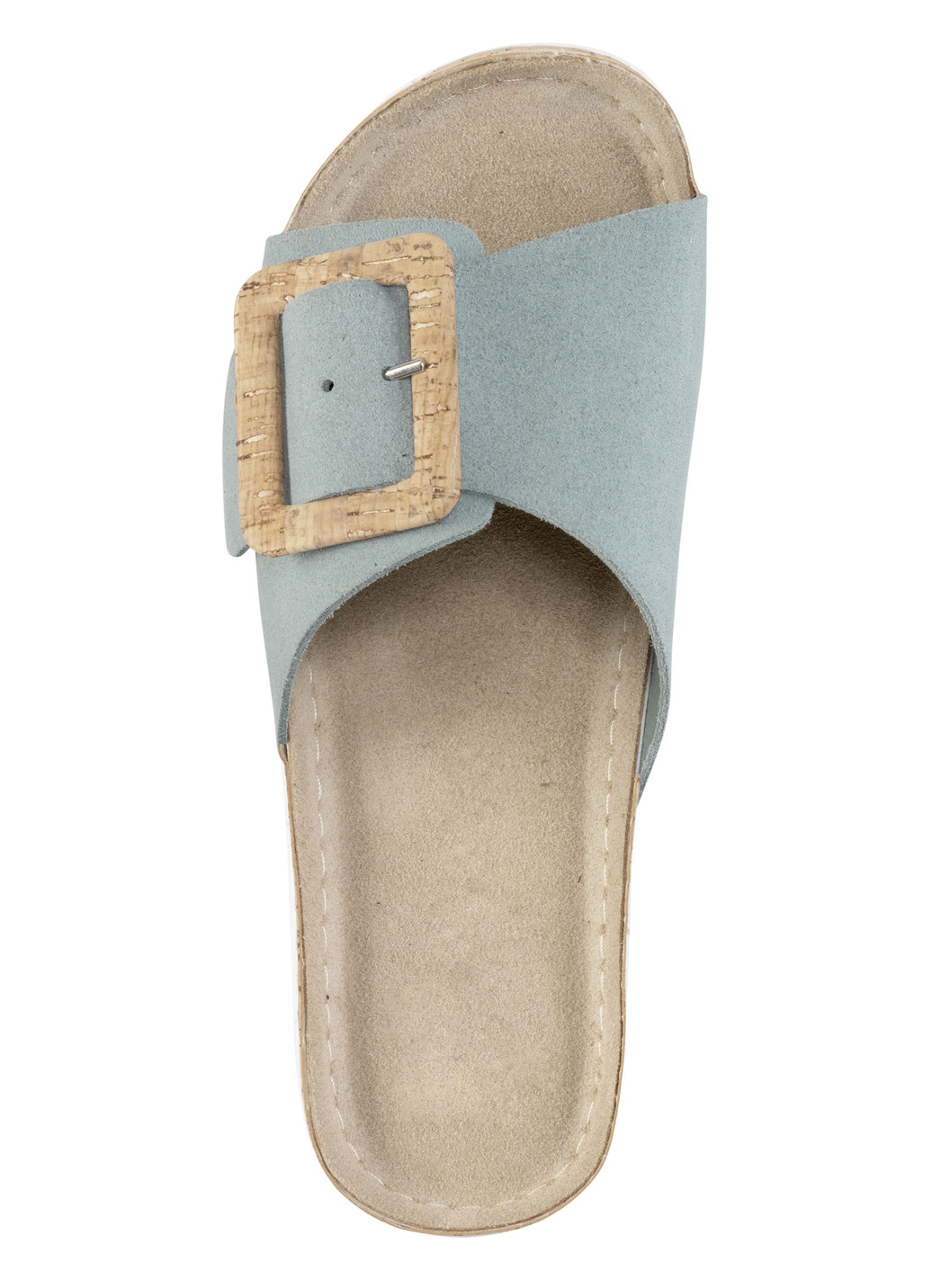 ELENA EDEN Pantolette aus weichem Veloursleder