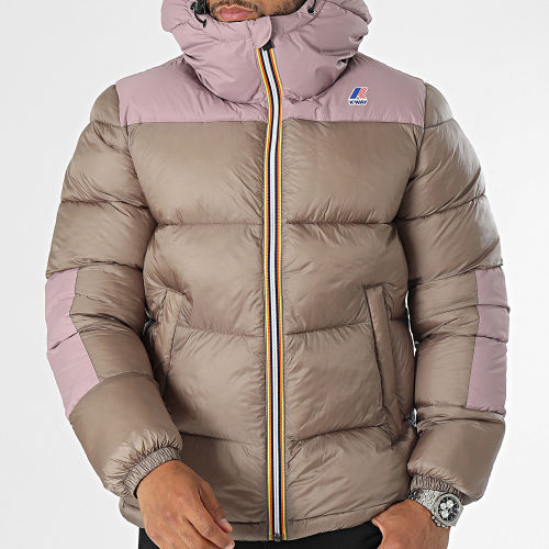 Doudoune Capuche Le Vrai 3.0 Claude K5115RW Beige Rose