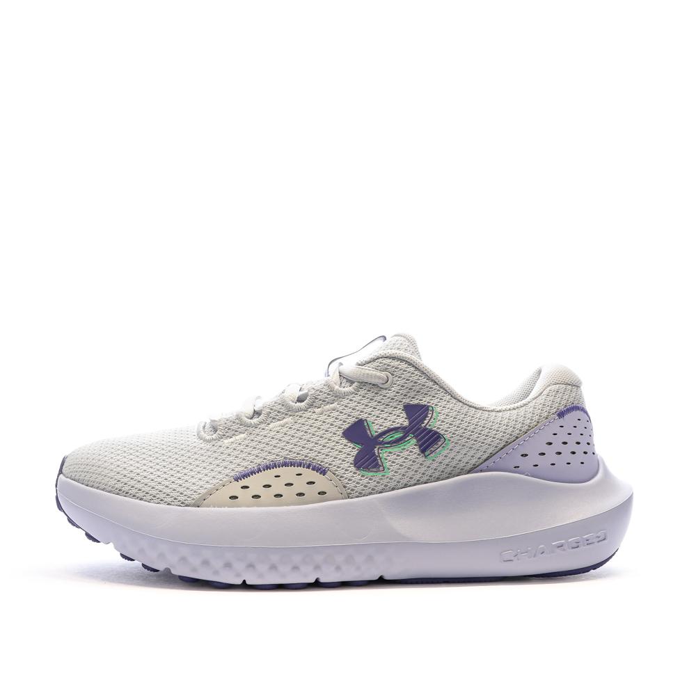 Under Armour Chaussures de Running Gris Femme Under Armour Charged Surge 4