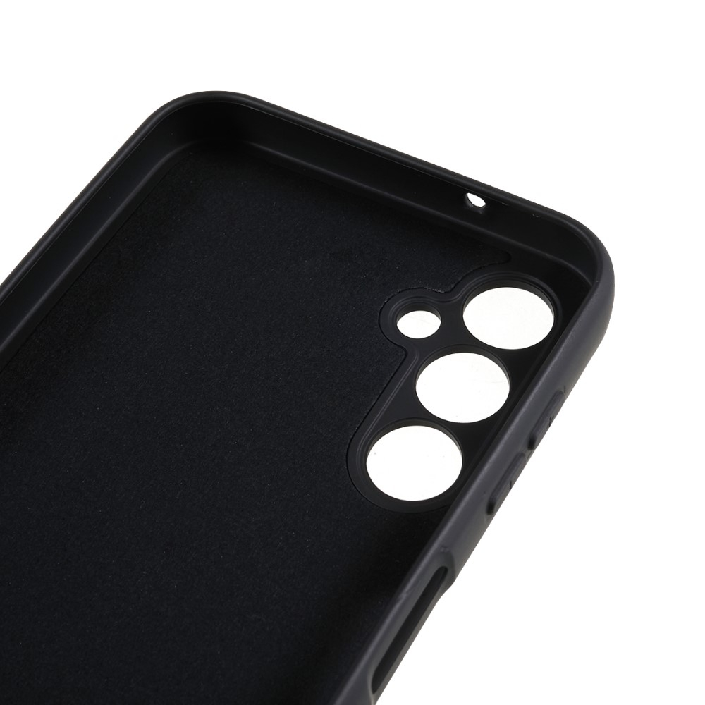 Samsung Galaxy A16 Gummi Case Hülle mit Kameraschutz - Schwarz