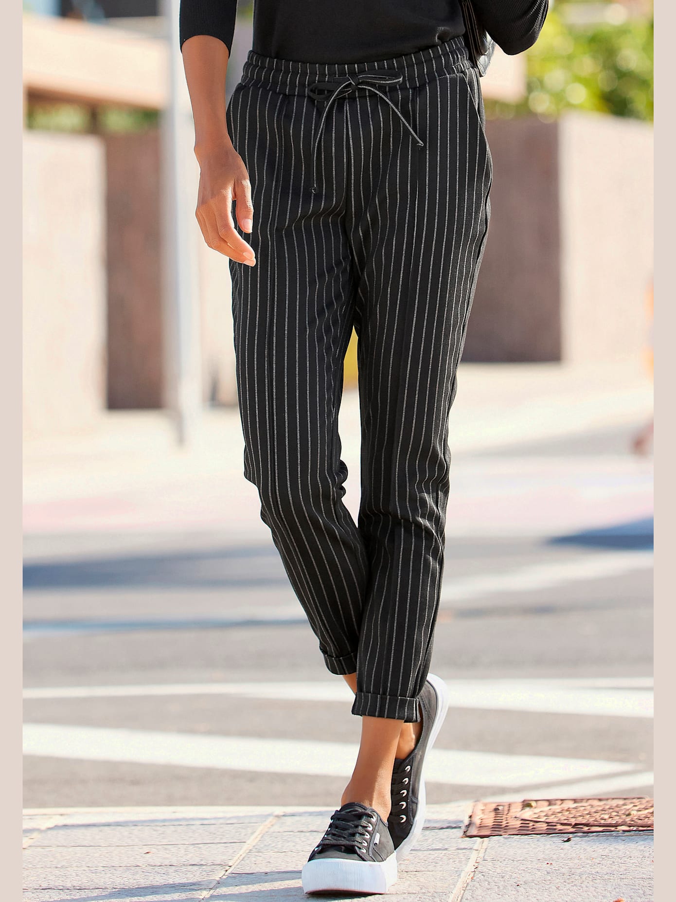 Pantalon de jogging pantalon avec ceinture élastique