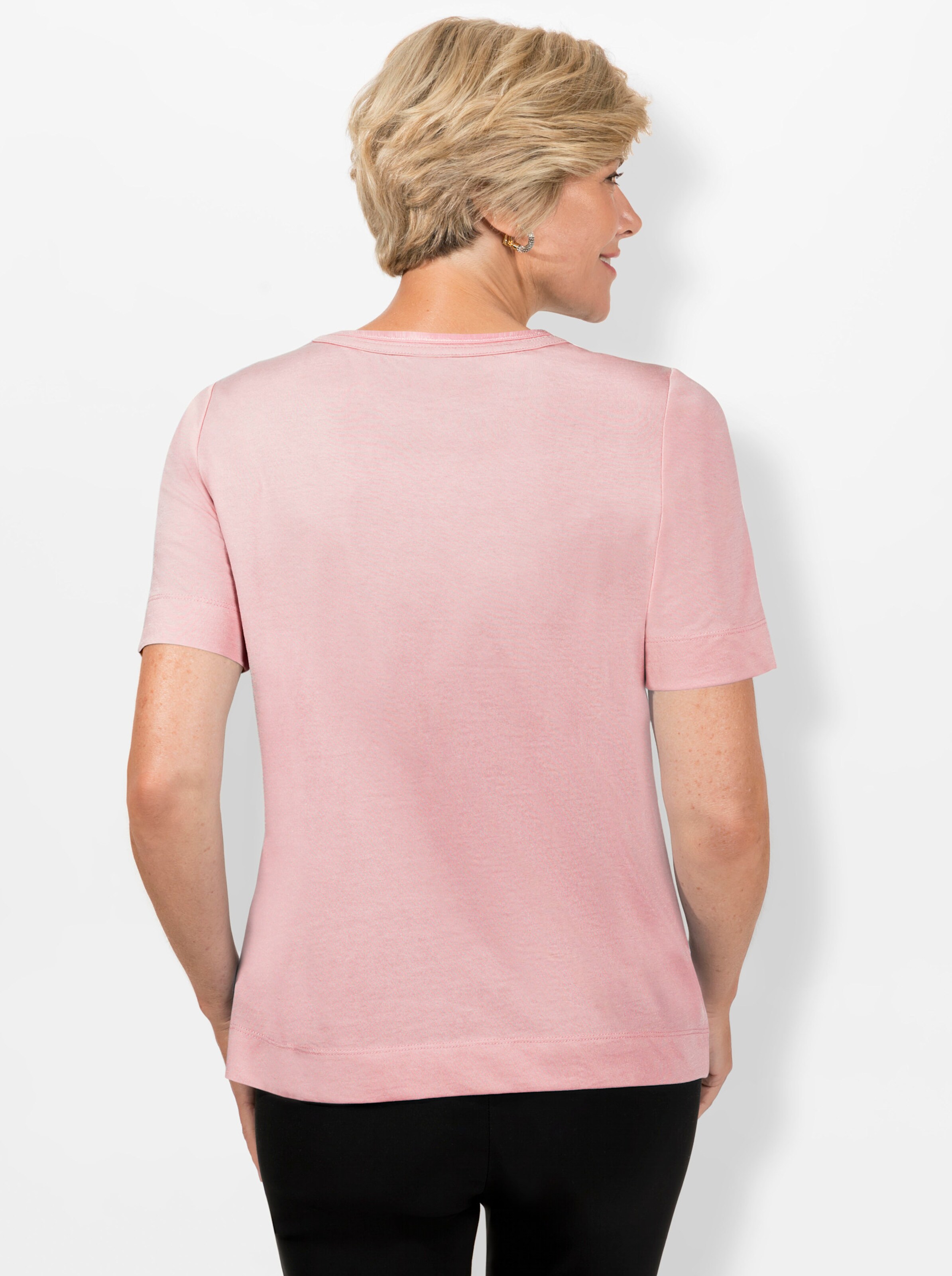 Shirt in rosé
