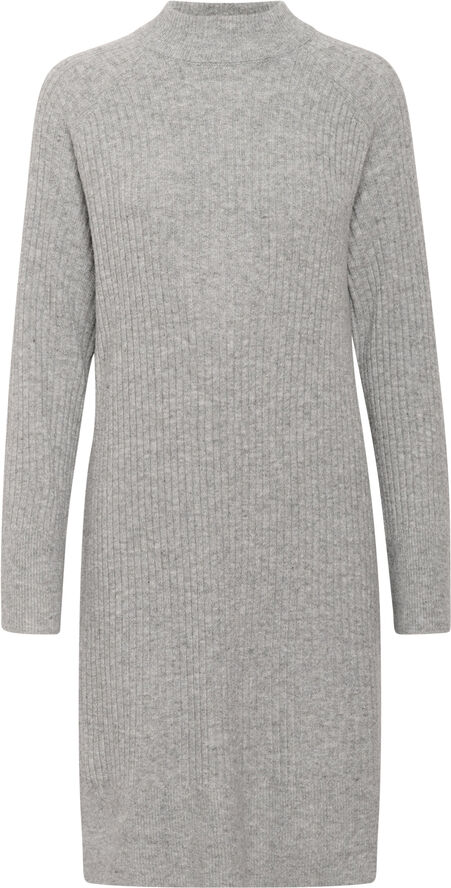 Kaffe KArinya Knit Dress Grey melange
