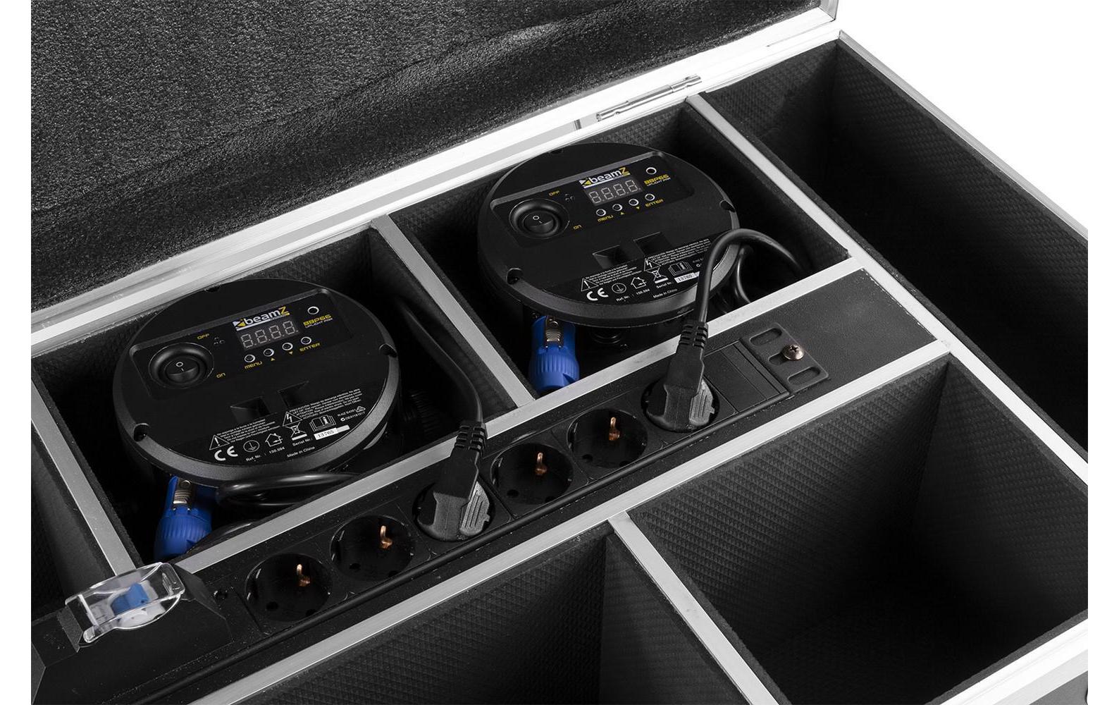 Flightcase FCC66<br>Flightcase mit Aufladefunktion für BBP66 Uplights