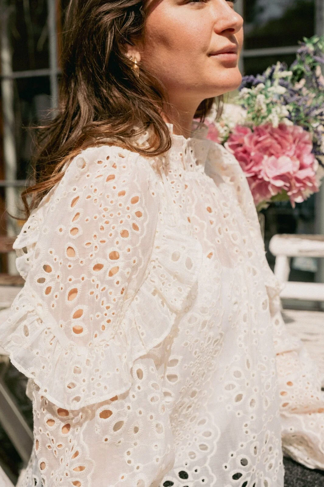 Neo Noir Nadira Embroidery Blouse