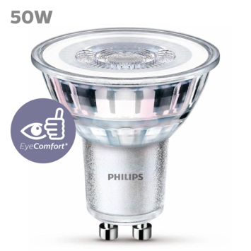 Philips LED spot GU10 50W niet dimbaar