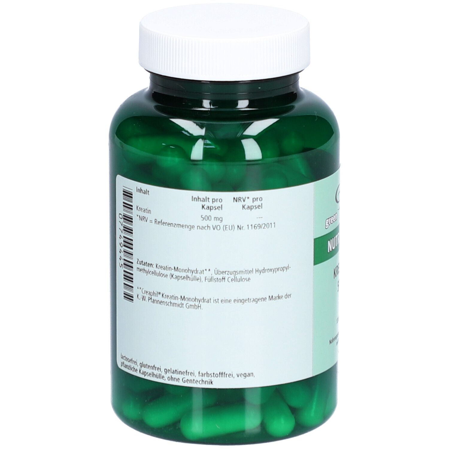 green line NUTRITHEKE Kreatin 502