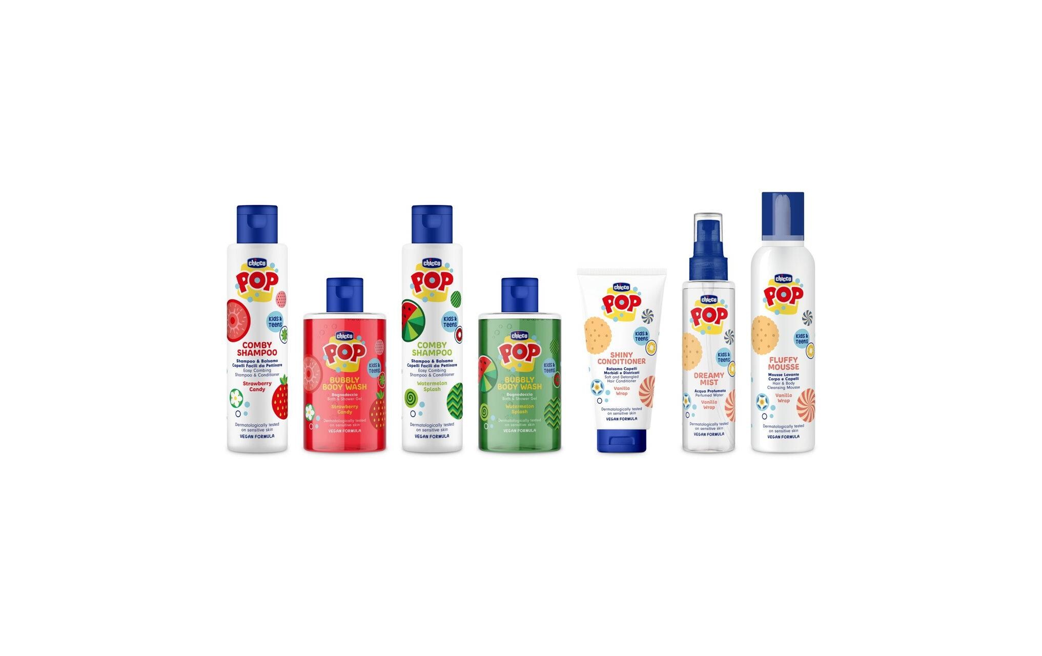 Bubbly Erdbeere 300 mlErfrischendes und reinigendes Duschgel mit Erdbeerduft für Kinder und Jugendliche, vegane Formel mit Erdbeerextrakt