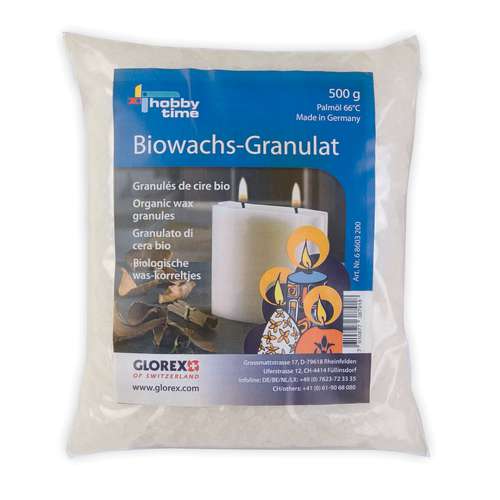 GLOREX HOBBYTIME Biowachs Wachs-Granulat