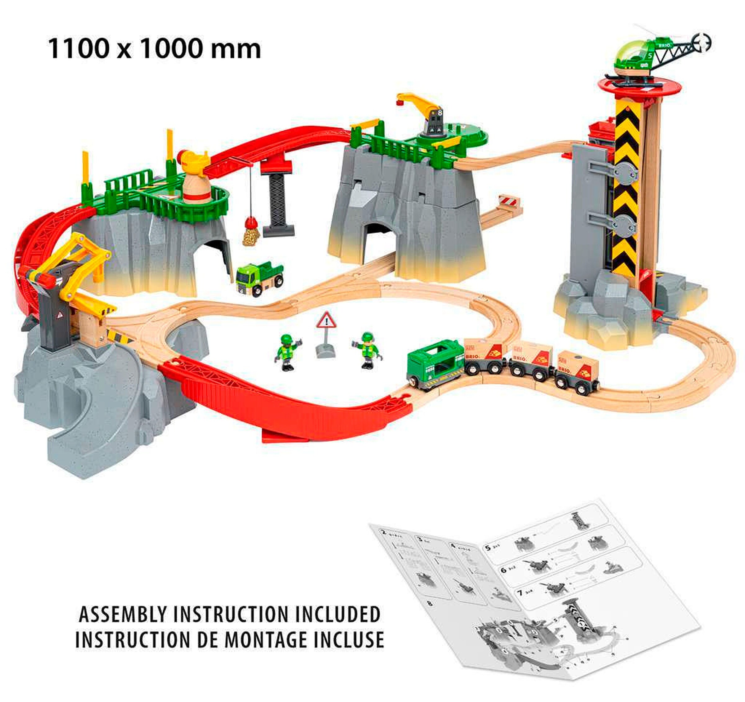BRIO Gebirgs-Frachten Set Deluxe