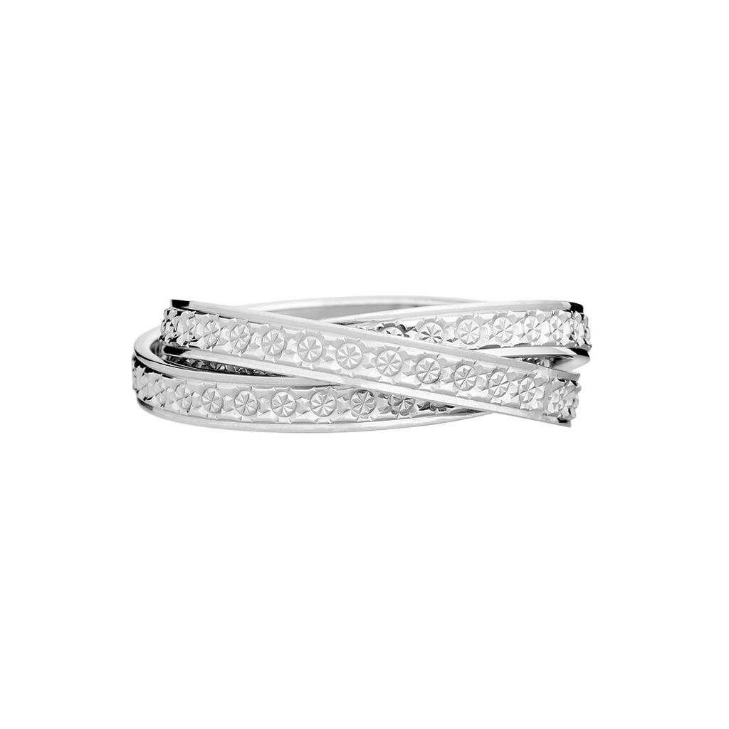 Alliance Bertina Demi Jonc Classique Or Blanc