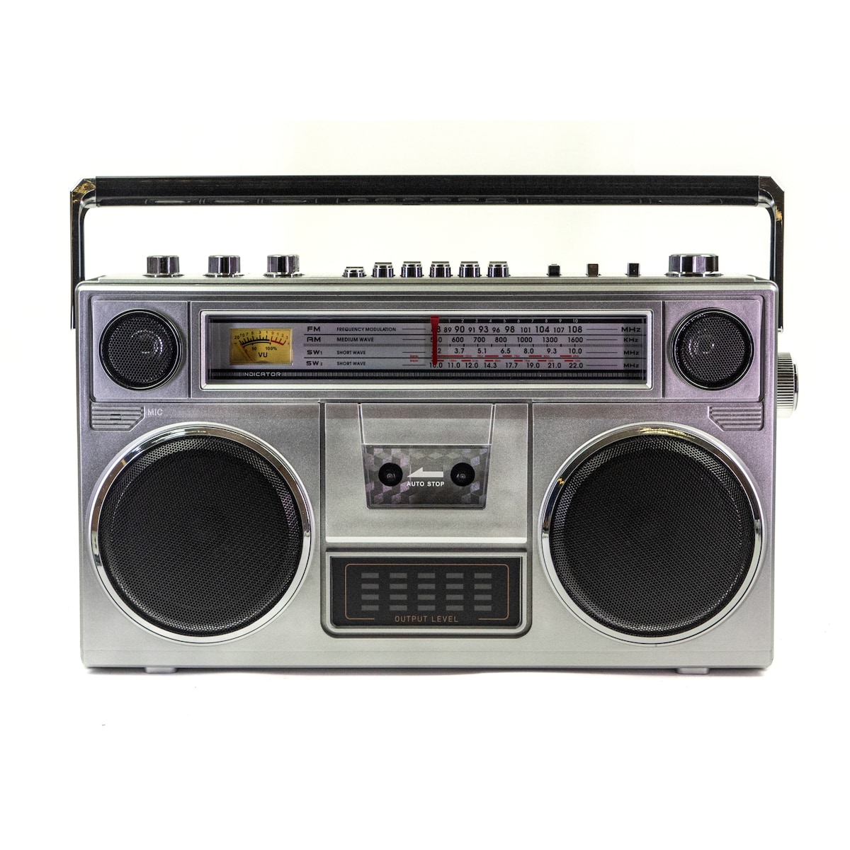 Studio 57 Boombox (Bluetooth) Silver