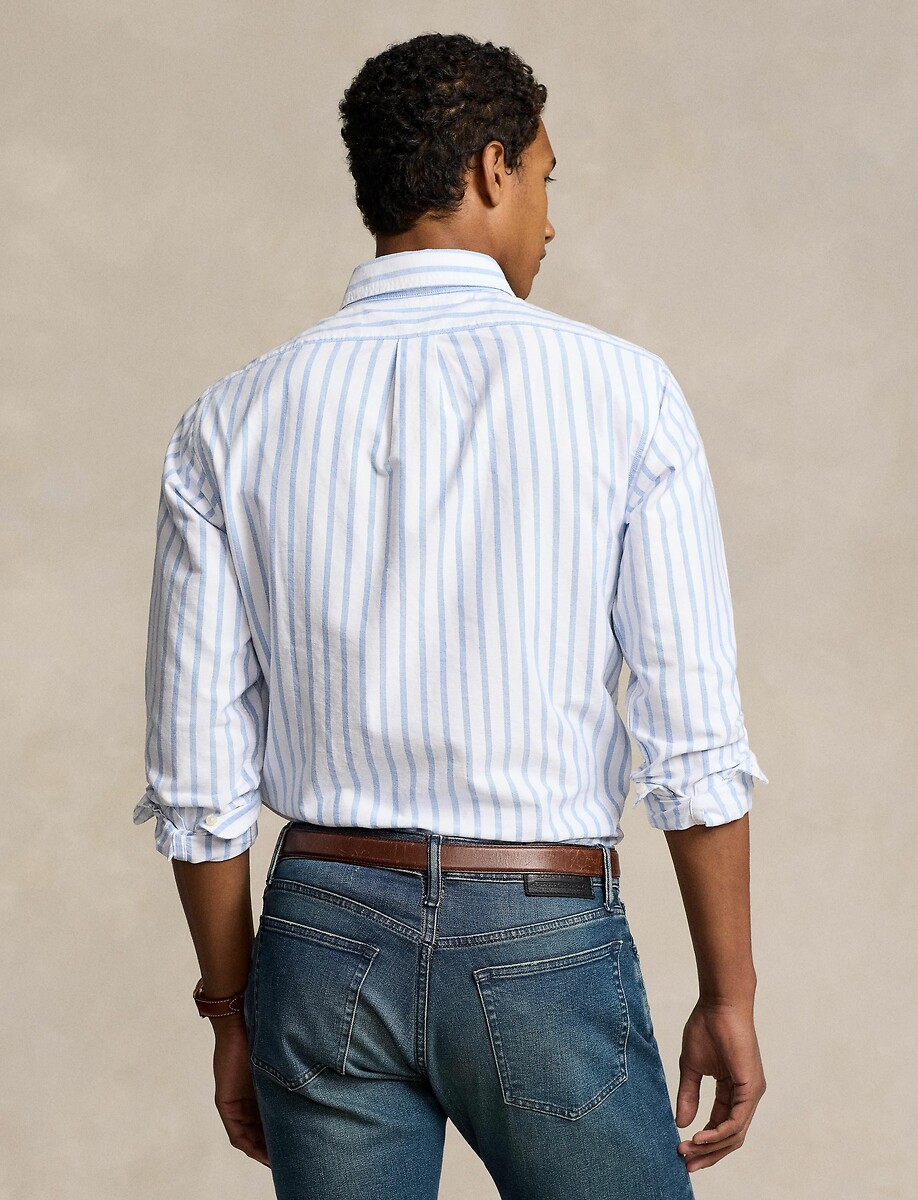 Camisa Oxford Slim da POLO RALPH LAUREN com logotipo bordado