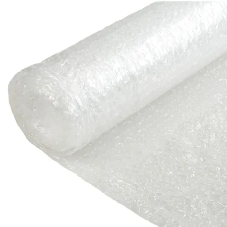 Idena Luftpolsterfolie, 40 cm x 5 m, auf Rolle, 0,07 mm, transparent