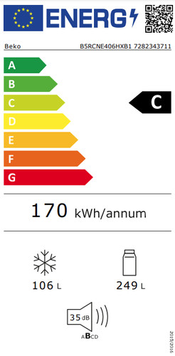 Beko B5RCNE406HXB1 HarvestFresh