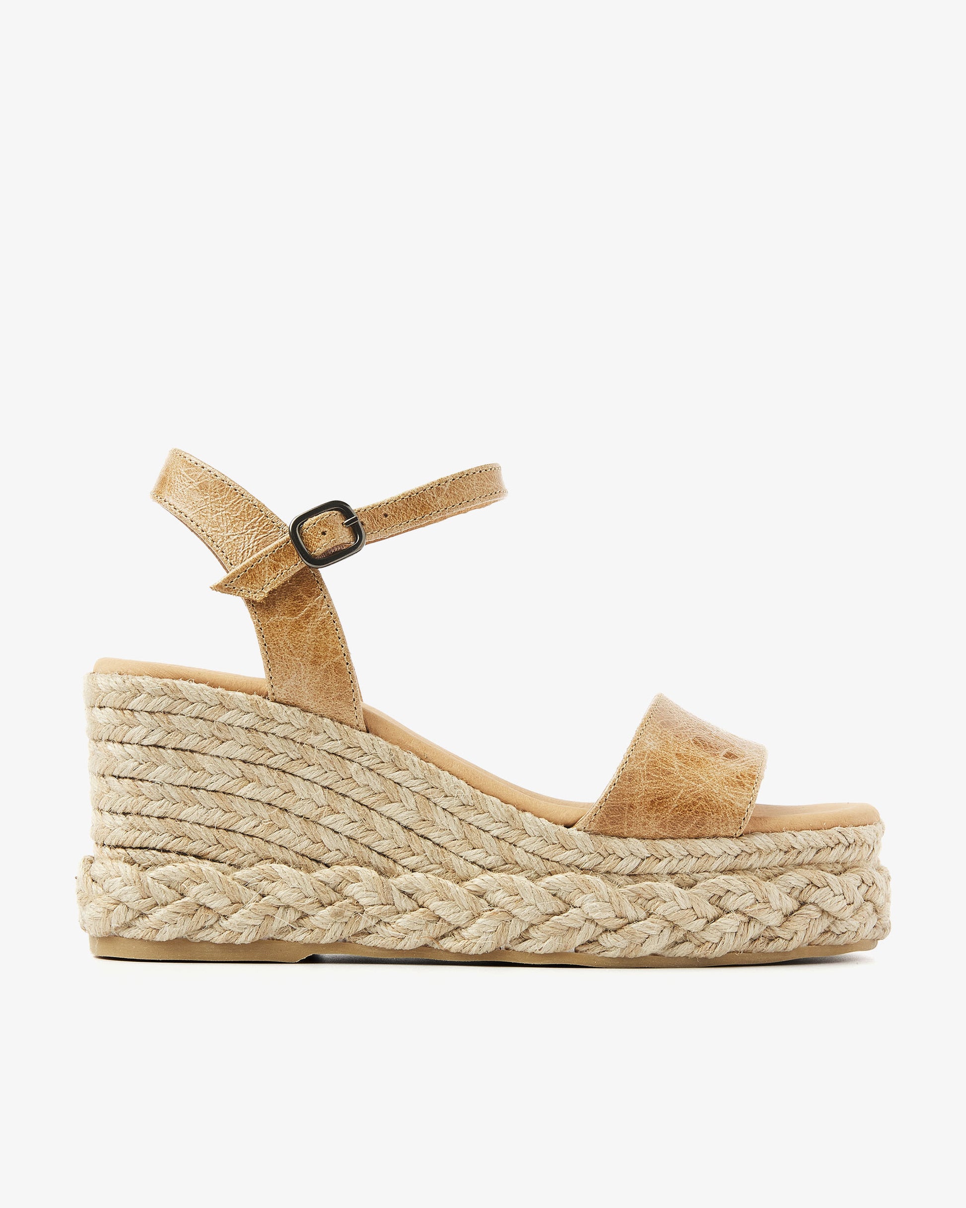 VIA VAI cognac espadrilles  Capri Neva
