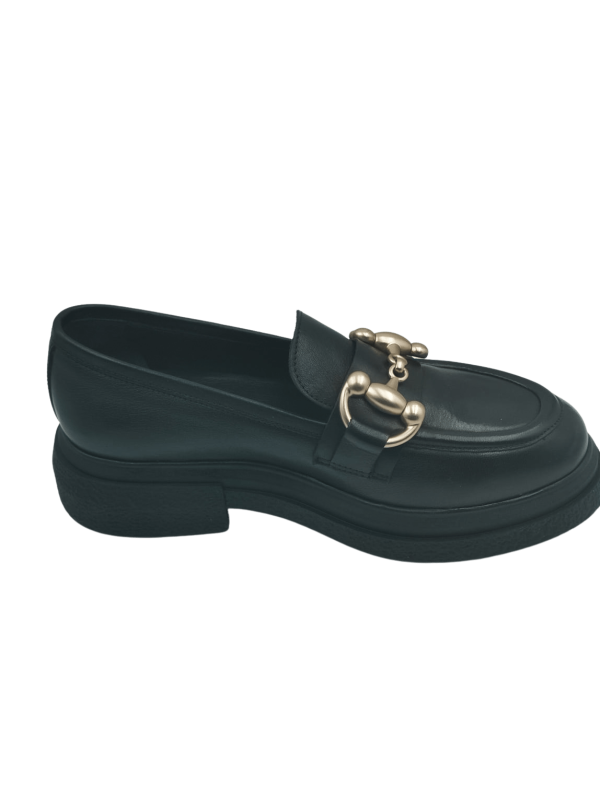 Mocassins E946E2 Gange Nero - Semerdjian