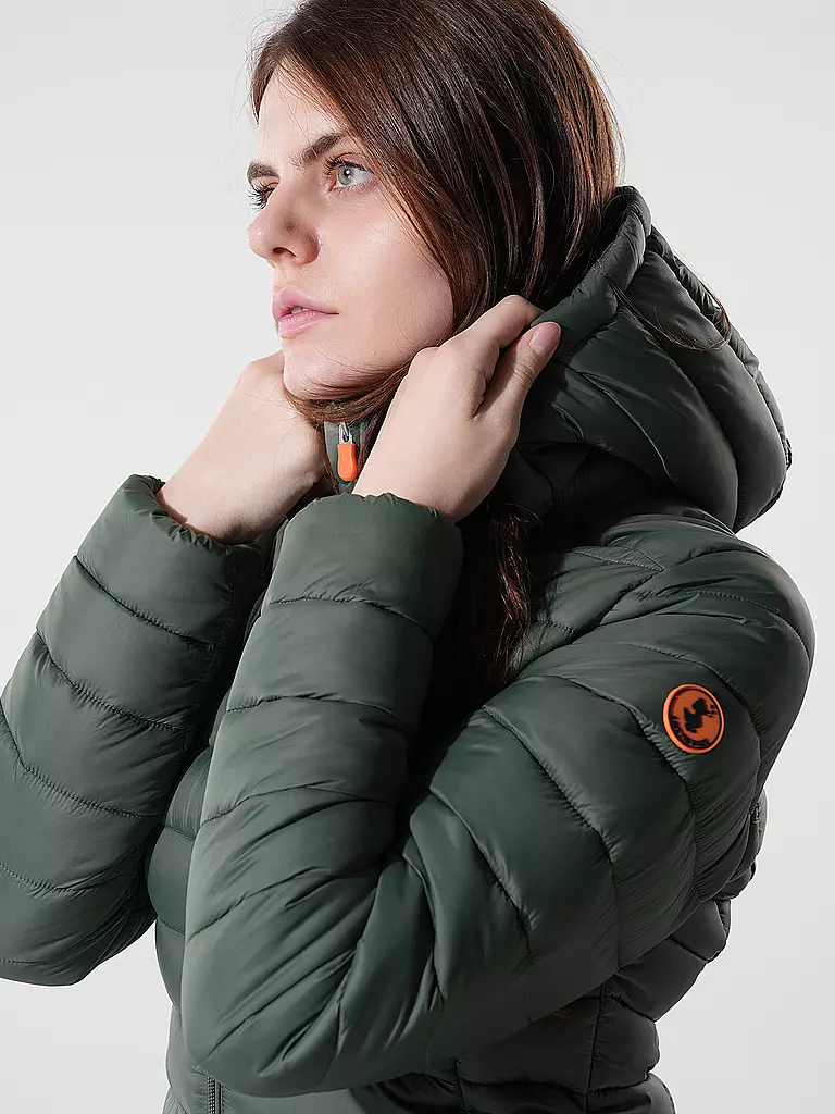 SAVE THE DUCK Steppjacke GIGA grün