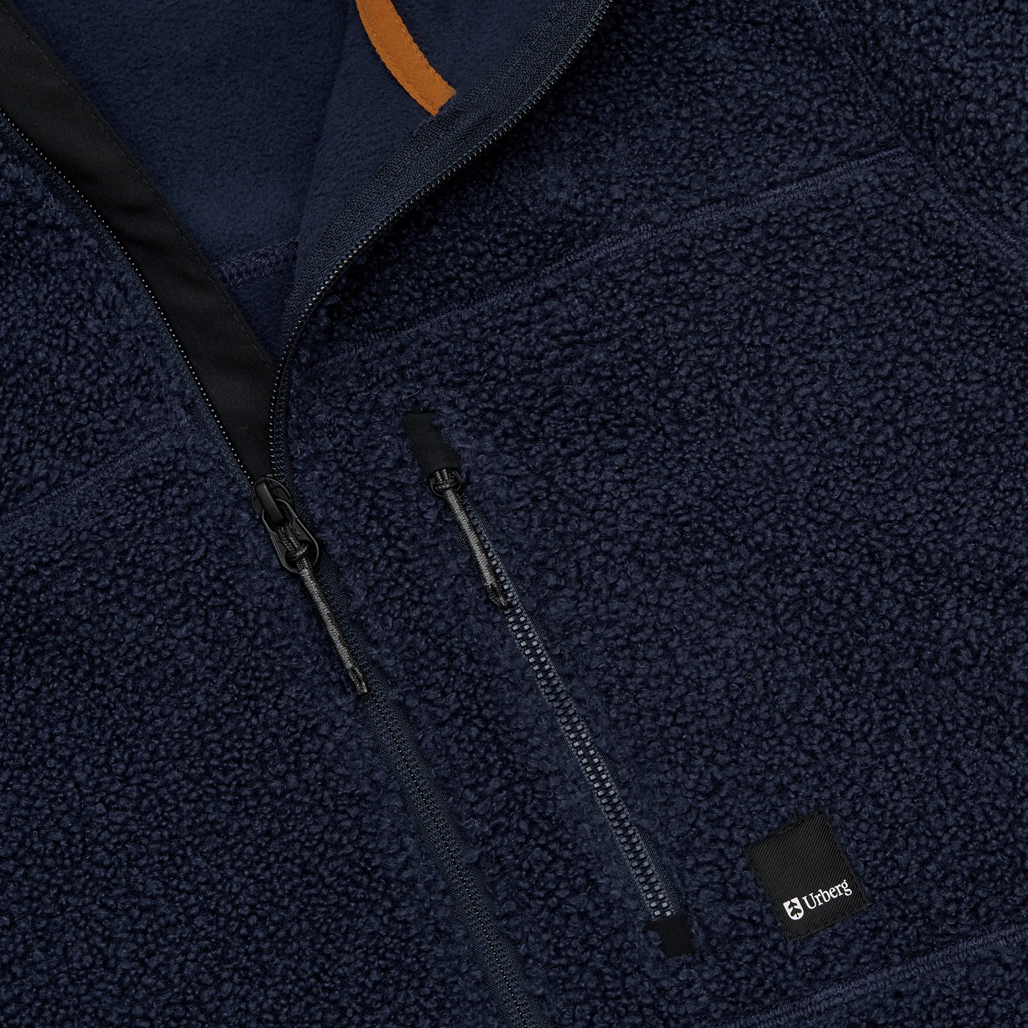 Urberg Pile Hoodie Men Dark Navy