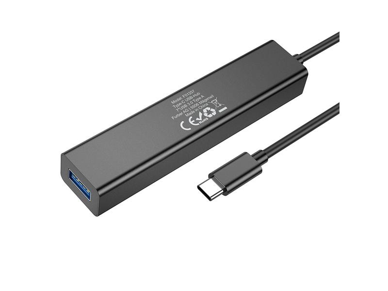 onit USB-C-Hub 7A Leichter und kompakter Hub mit 7 USB-A-Ports
