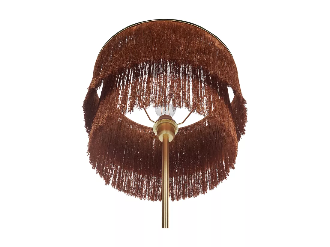 Lampadaire PERISTERI Métal Marron