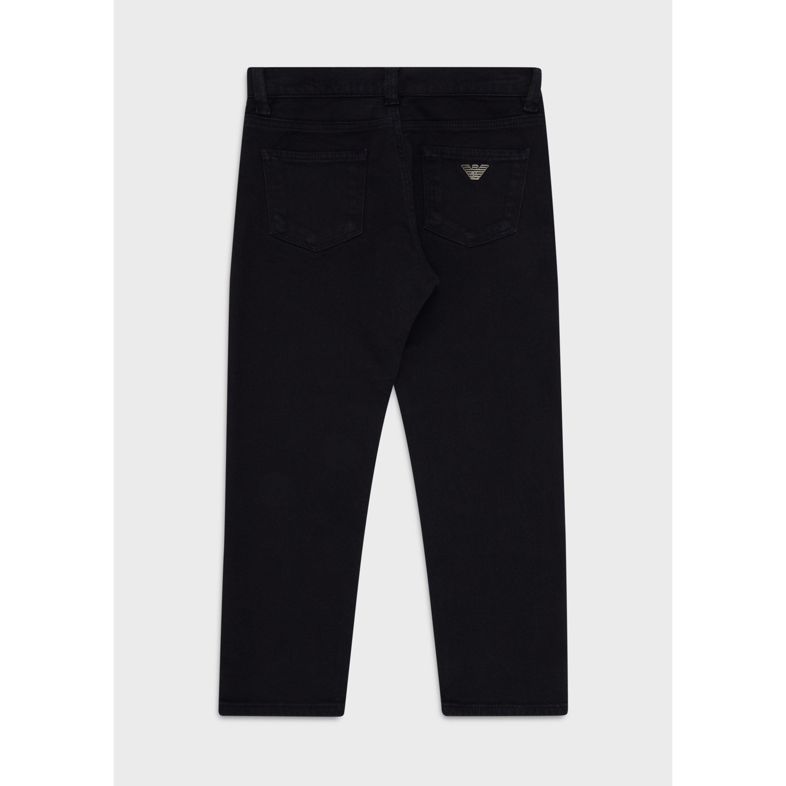 Emporio Armani 5 Tasche Straight Jeans Juniors
