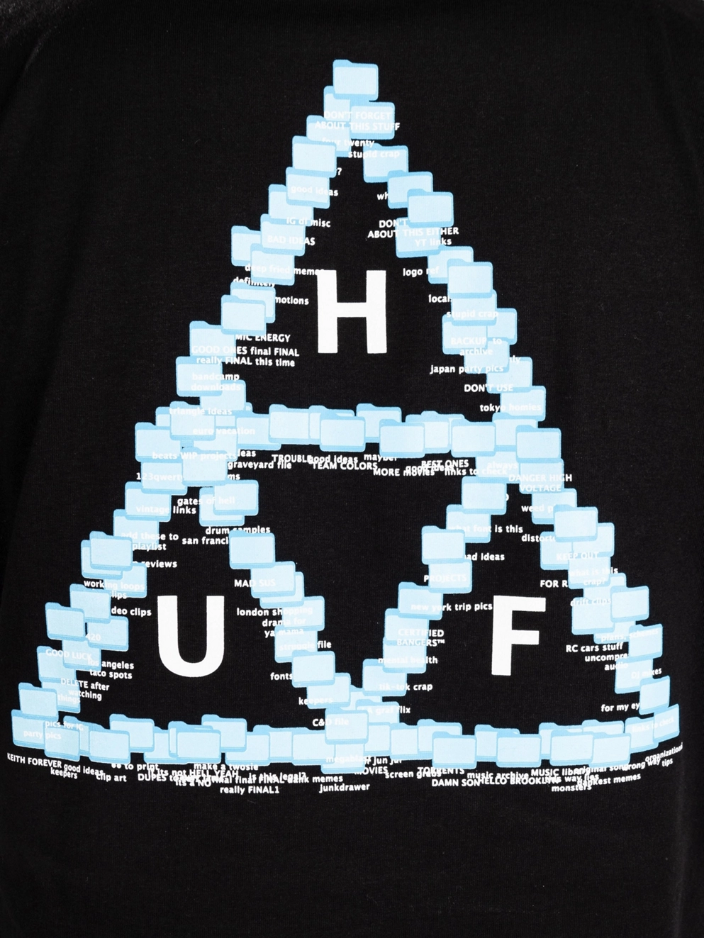 HUF Desktop T-Shirt black