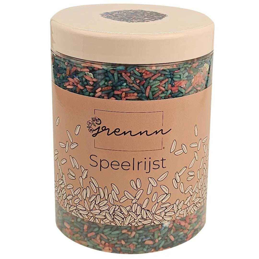 Grennn speelrijst mermaid mix - 750 gr