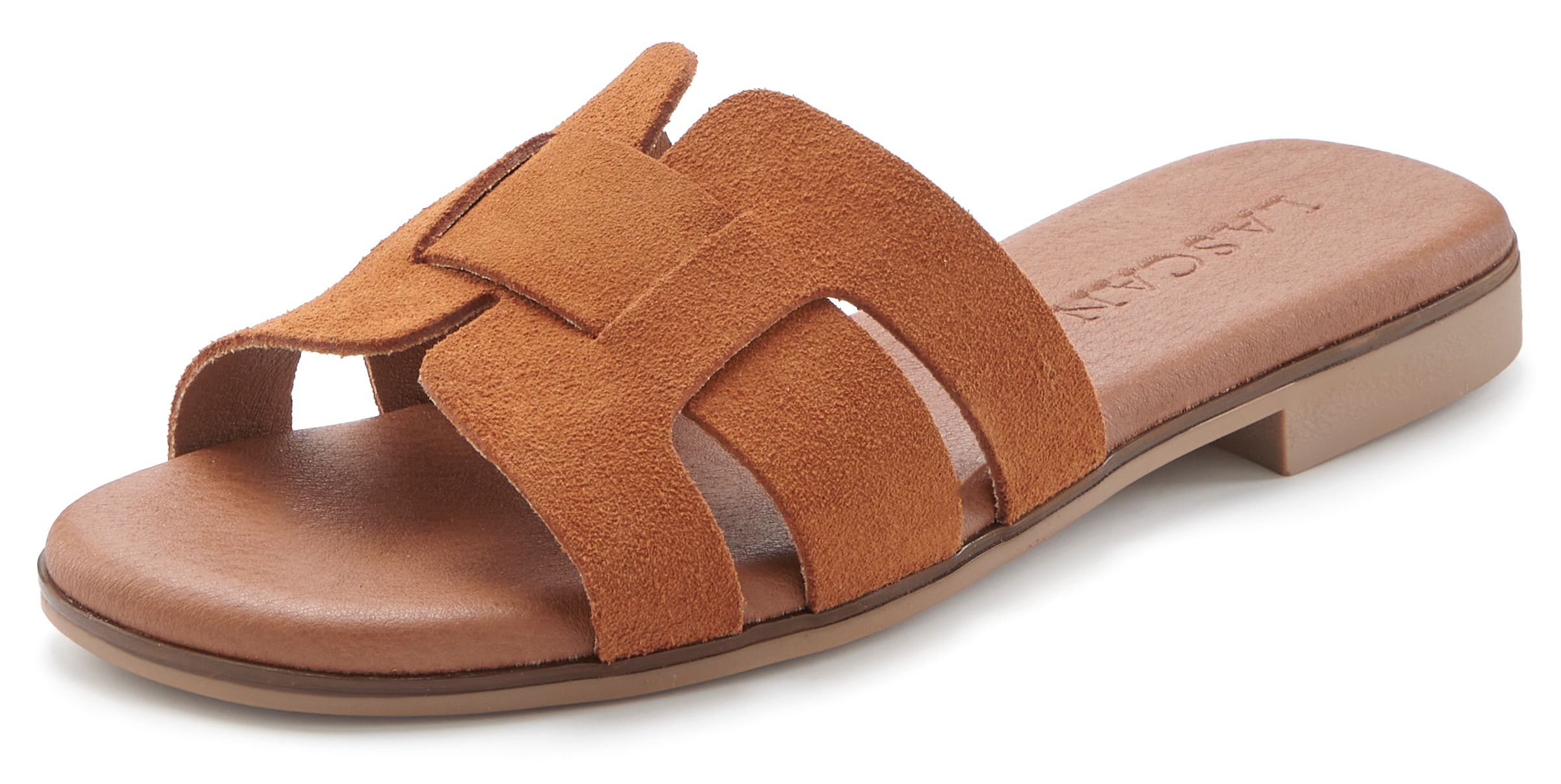 LASCANA Pantolette »Mule, Sandale, offener Schuh«  aus hochwertigem Leder