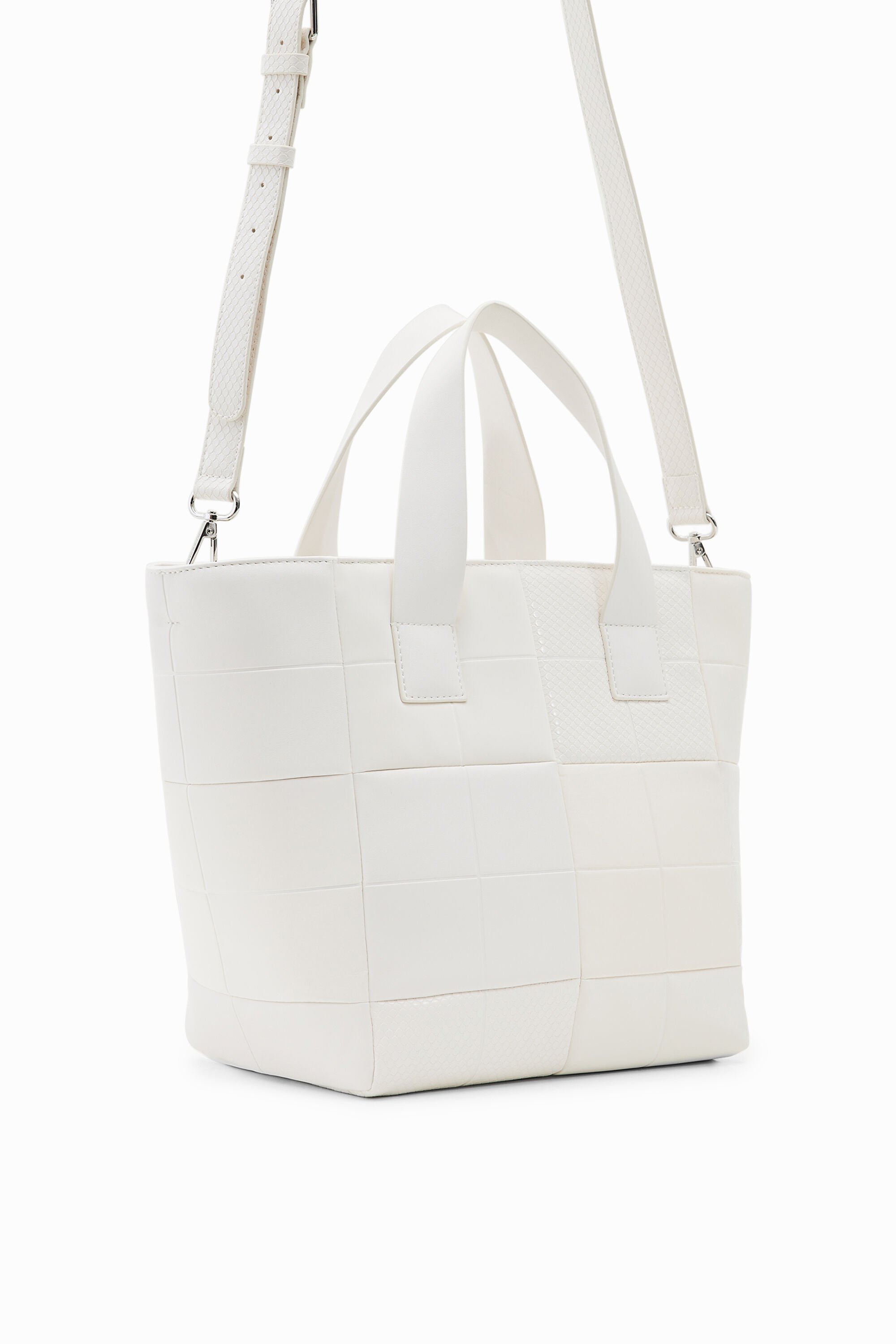 Sac shopper moyen patchwork